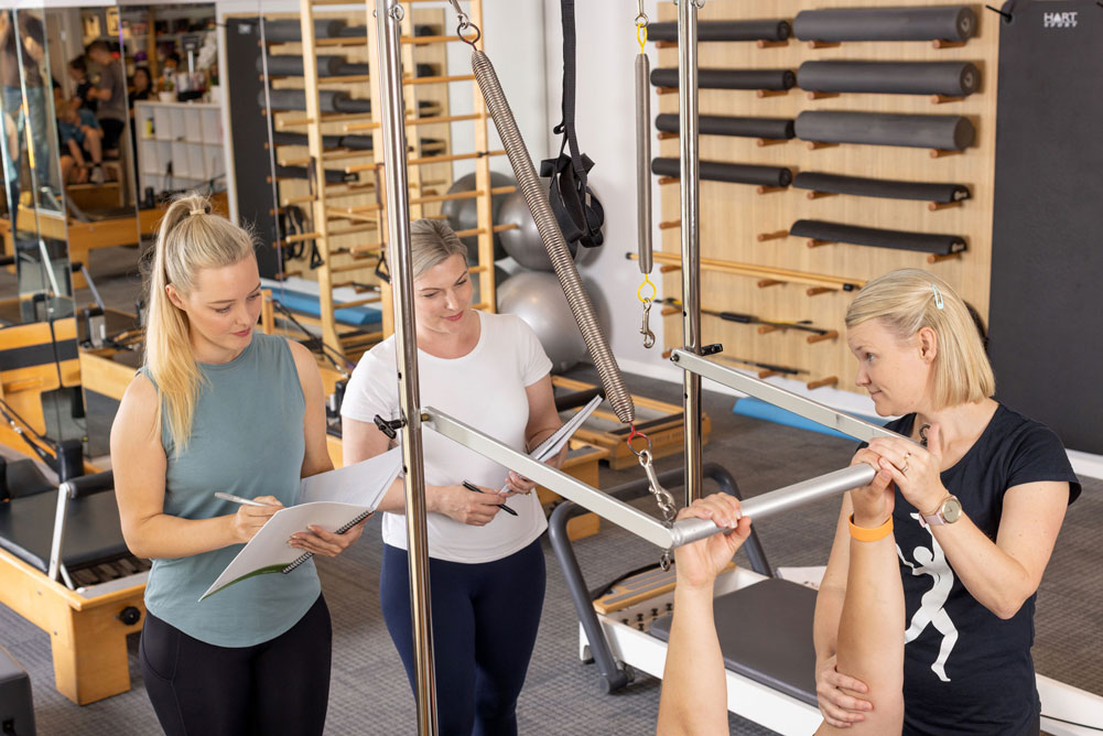 studio pilates apparatus certification new farm brisbane
