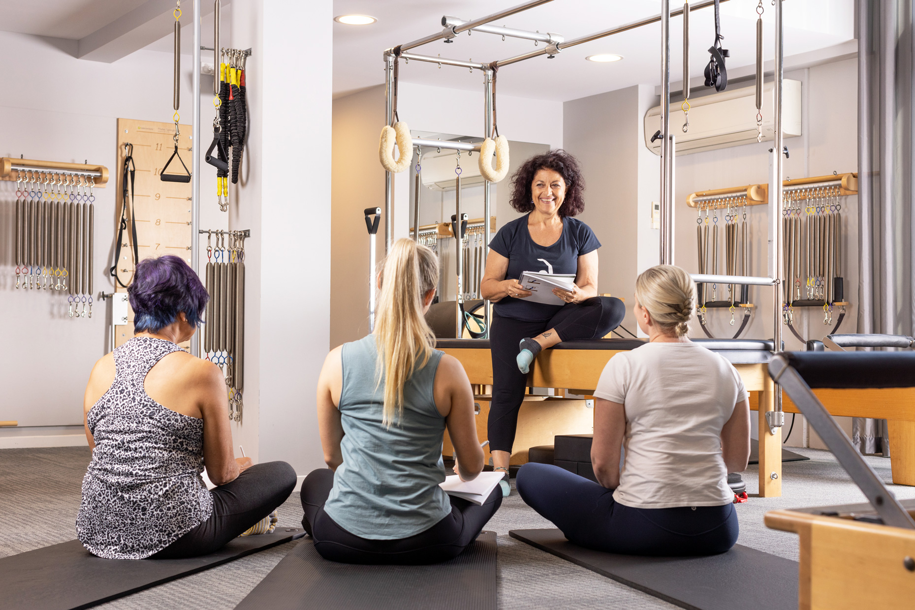 Pilates teacher training new farm brisbane